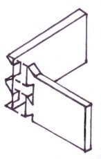 exploded dovetail joint