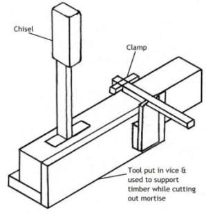 making a bridle joint picture 5