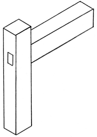 making a bridle joint picture 8
