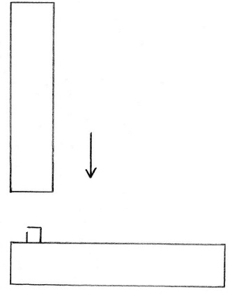 making a dowel joint picture 2